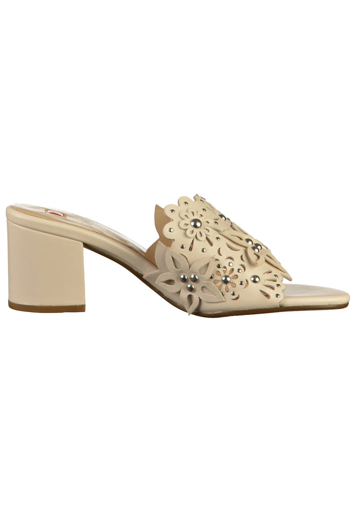 Högl Pantoletten Leder Ivory