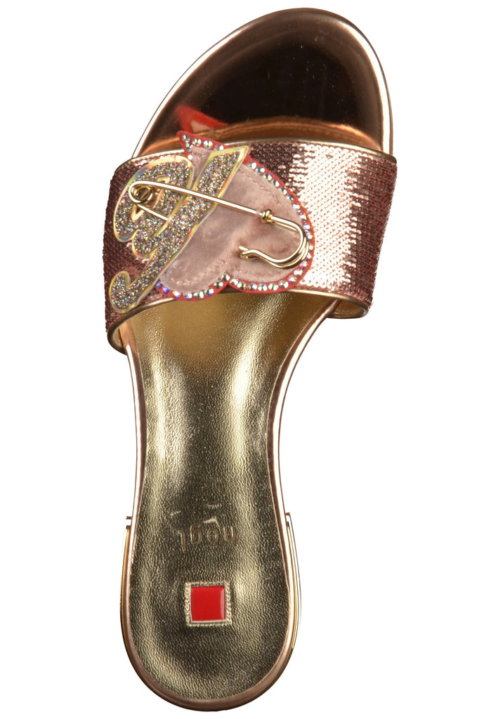 Högl Pantoletten Leder Rosegold