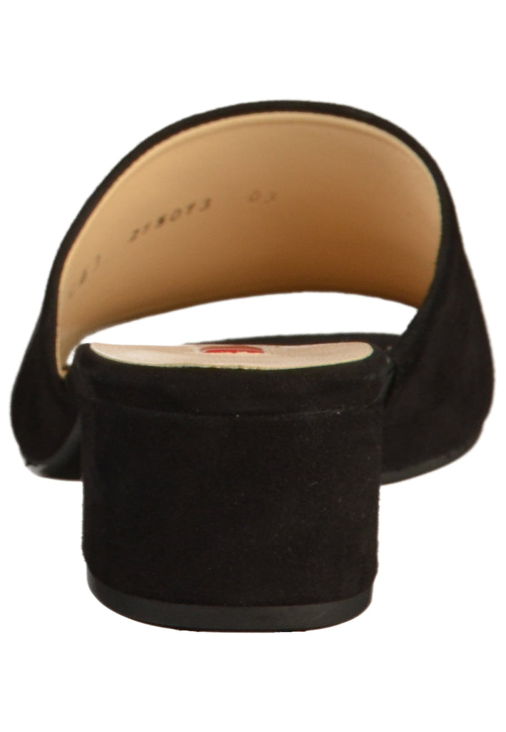 Högl Pantoletten Leder Schwarz