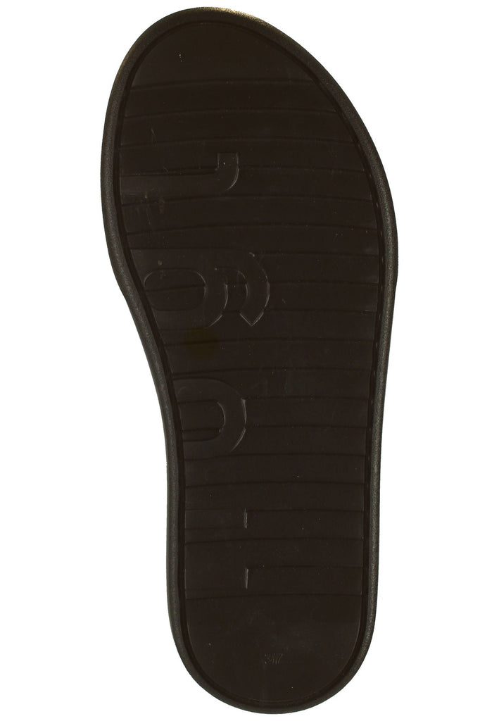 Högl Pantoletten Veloursleder Schwarz