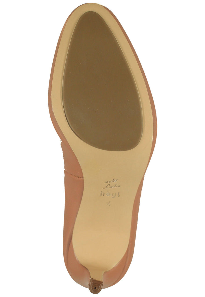 Högl Pumps Glattleder Beige
