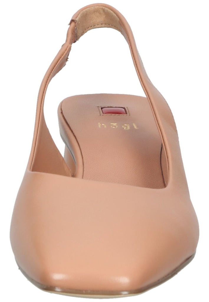 Högl Pumps Glattleder Braun