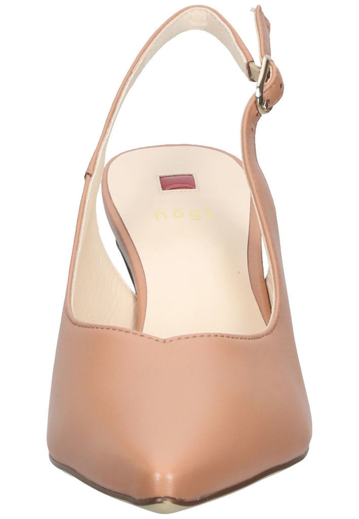 Högl Pumps Glattleder Braun