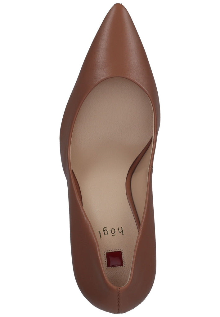 Högl Pumps Glattleder Braun