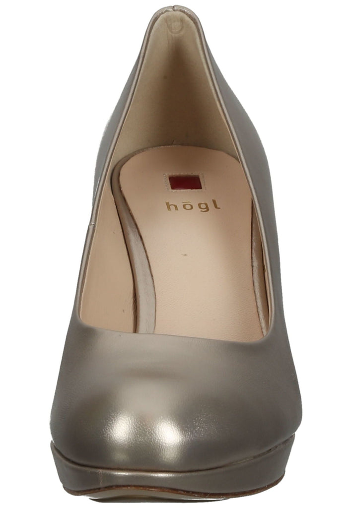 Högl Pumps Glattleder Bronze