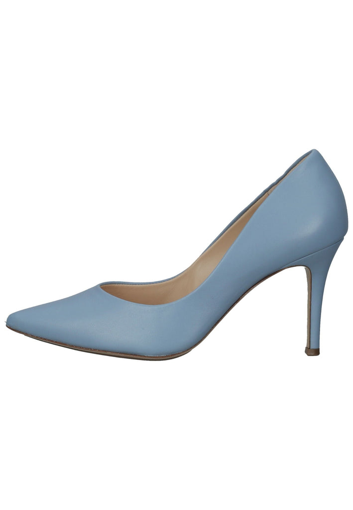 Högl Pumps Glattleder Hellblau