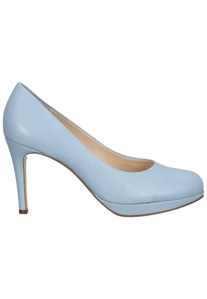 Högl Pumps Glattleder Hellblau