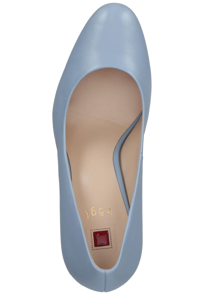 Högl Pumps Glattleder Hellblau
