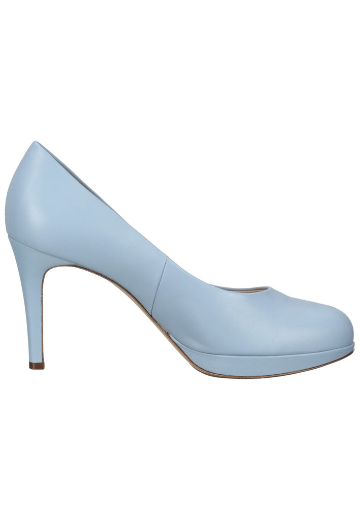 Högl Pumps Glattleder Hellblau