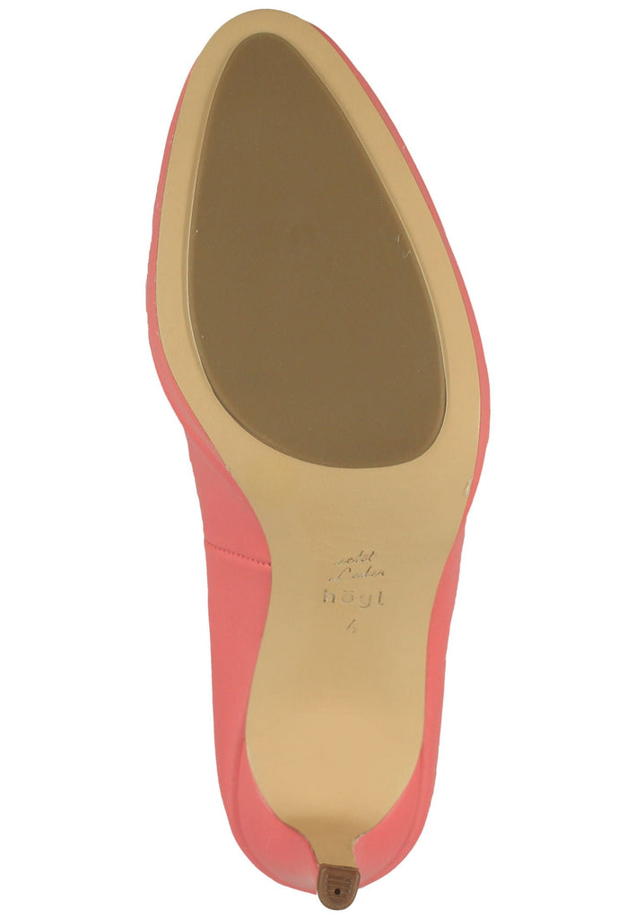 Högl Pumps Glattleder Hellpink
