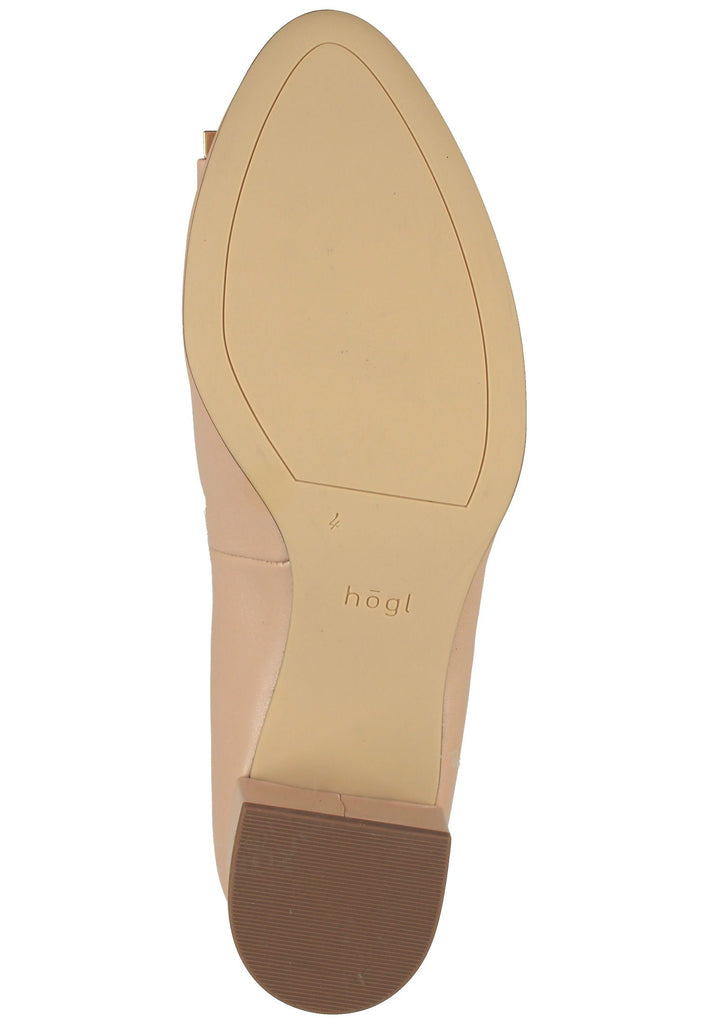 Högl Pumps Glattleder Nude