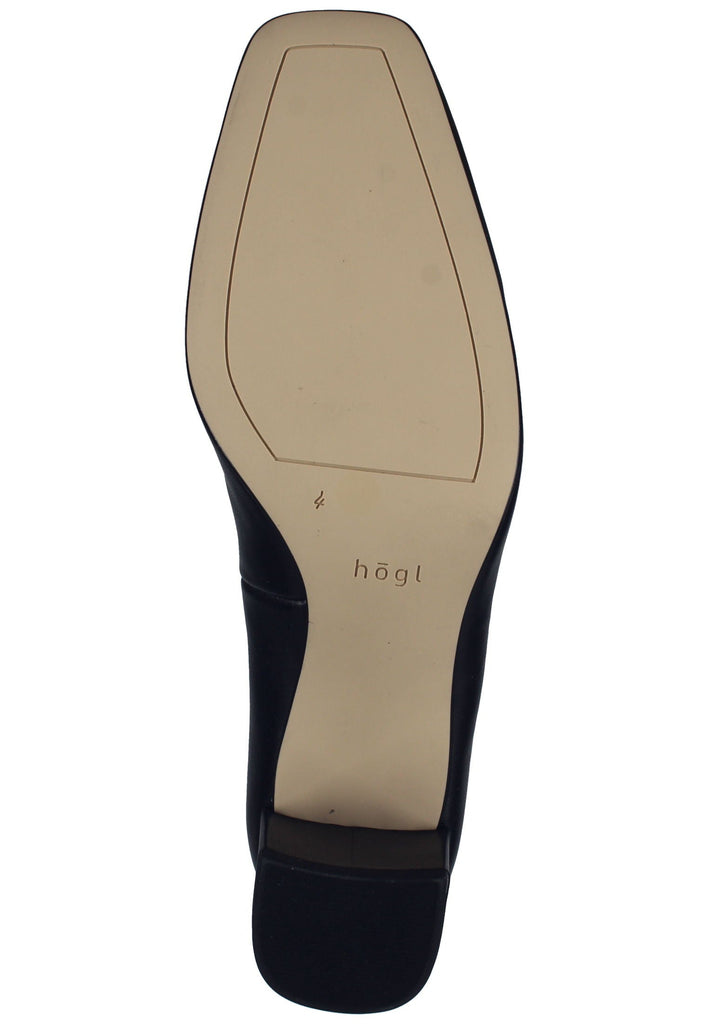 Högl Pumps Glattleder Schwarz