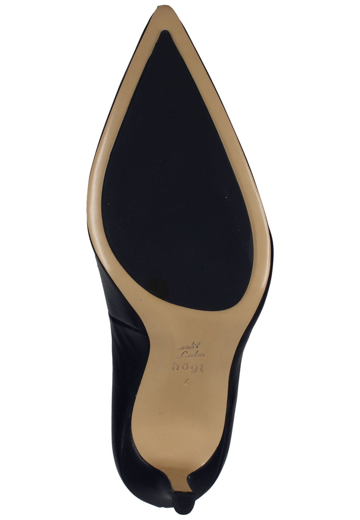 Högl Pumps Glattleder Schwarz