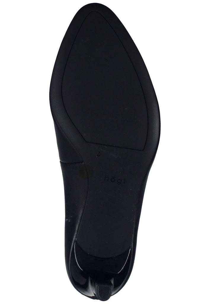 Högl Pumps Glattleder Schwarz
