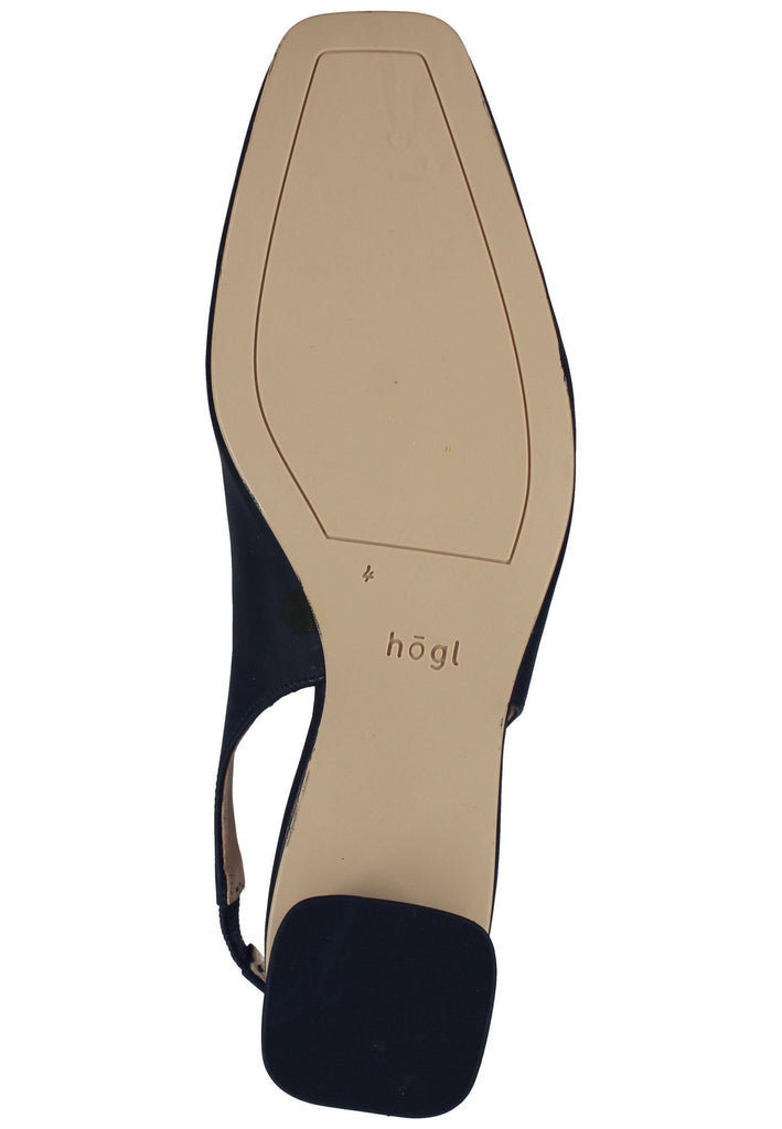 Högl Pumps Glattleder Schwarz