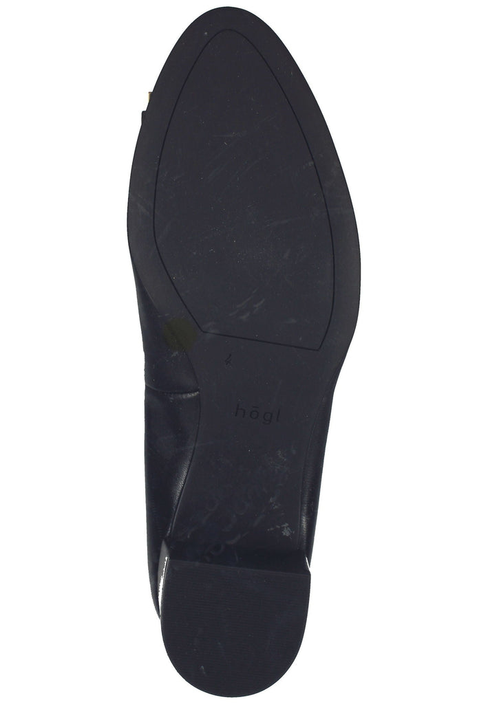 Högl Pumps Glattleder Schwarz