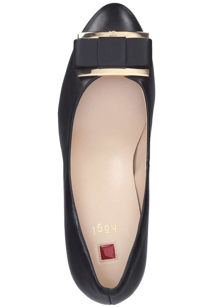 Högl Pumps Glattleder Schwarz