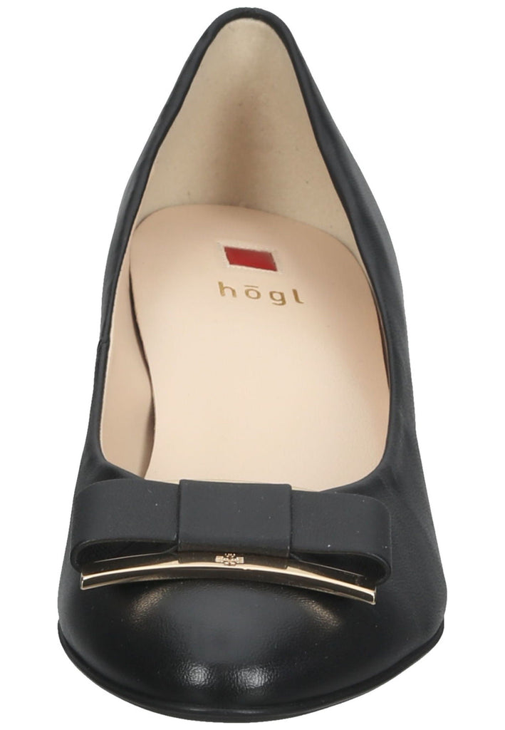 Högl Pumps Glattleder Schwarz