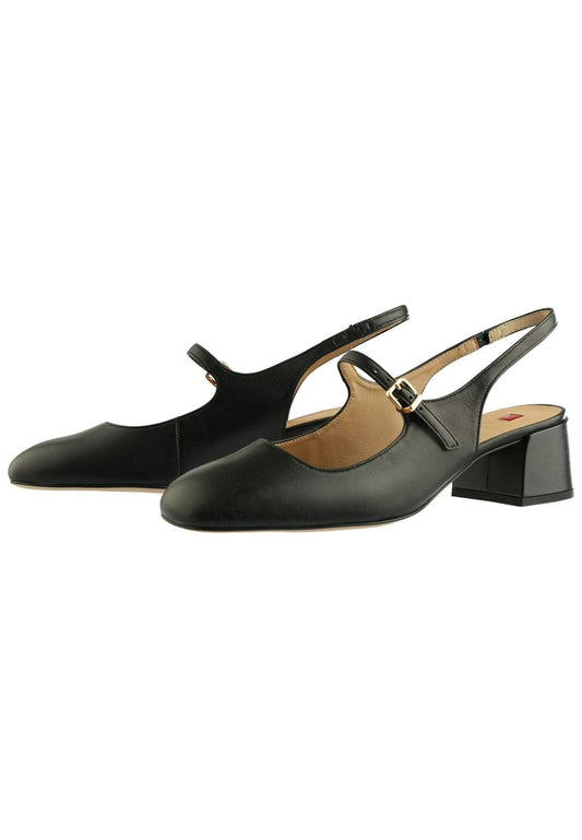 Högl Pumps Glattleder Schwarz