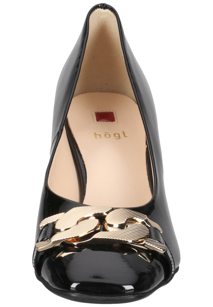 Pumps Högl Pumps Leder Schwarz Lack