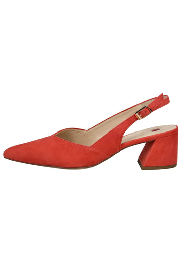 Pumps Högl Pumps Veloursleder Koralle