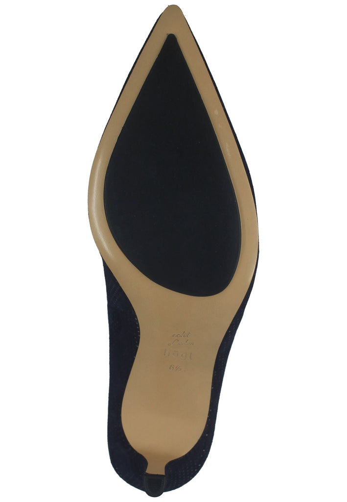 Högl Pumps Leder Blau