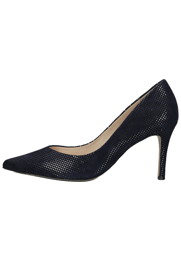 Högl Pumps Leder Blau