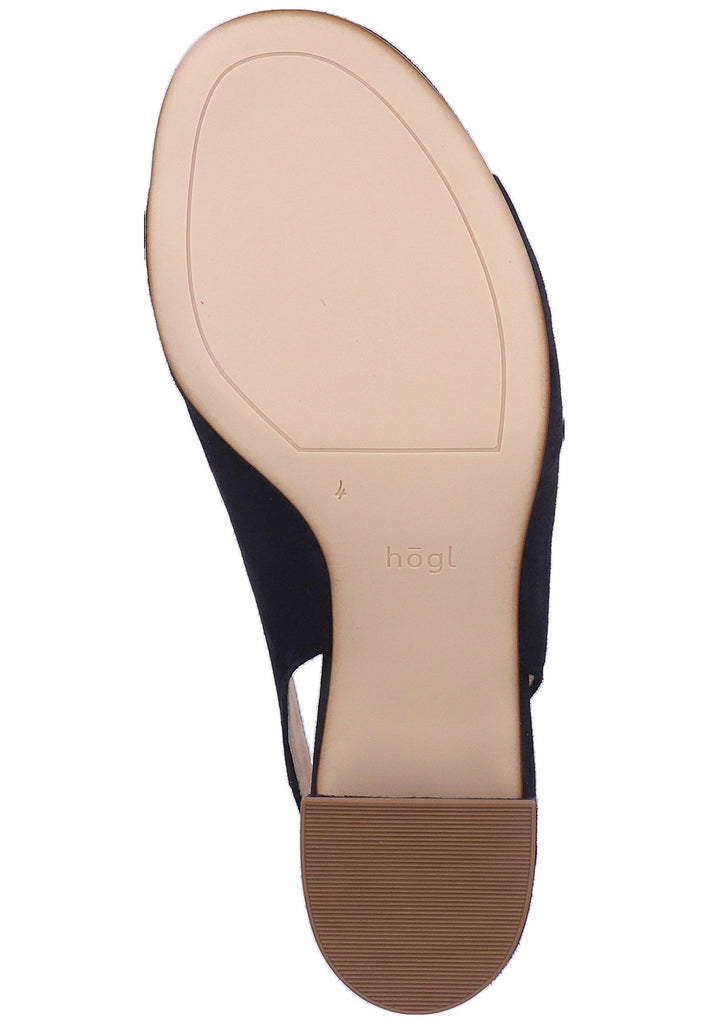 Högl Pumps Leder Blau