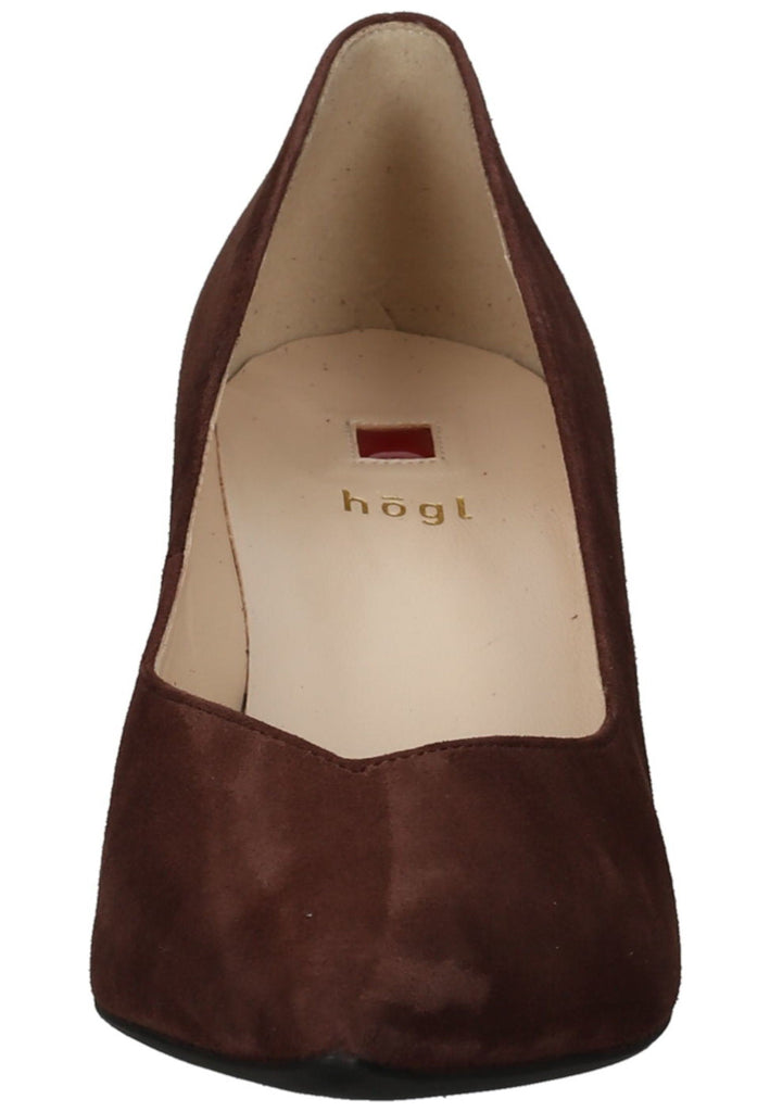 Högl Pumps Leder Chocolate