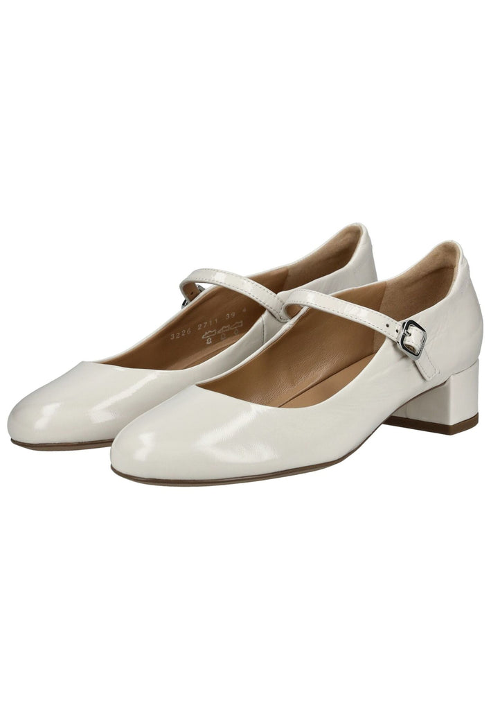 Högl Pumps Leder Creme