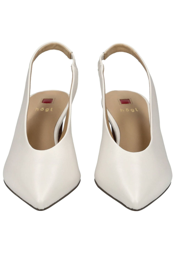 Högl Pumps Leder Creme