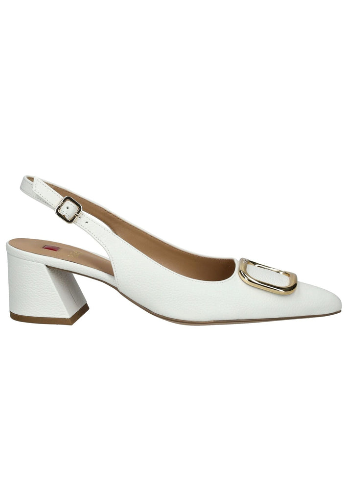 Högl Pumps Leder Creme