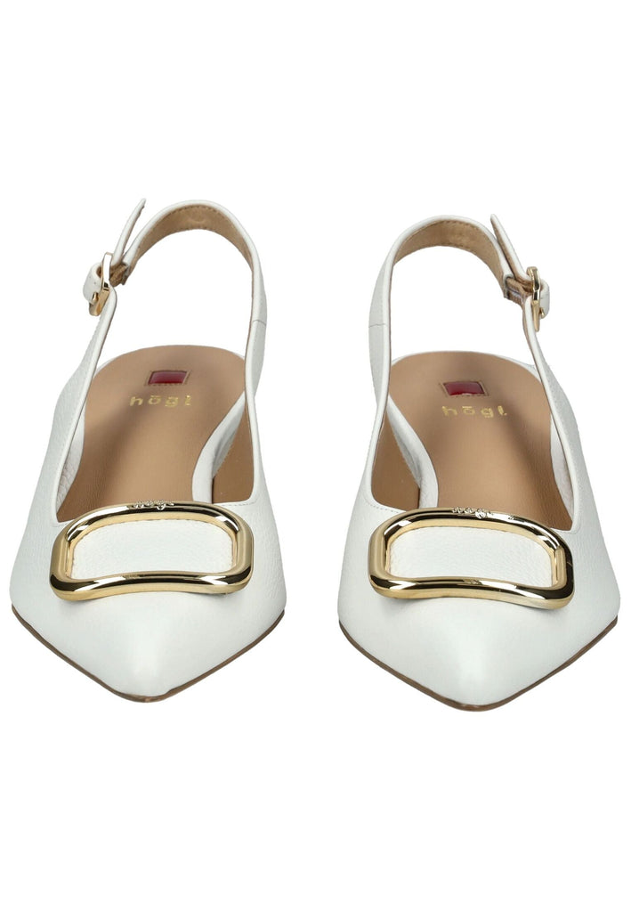 Högl Pumps Leder Creme