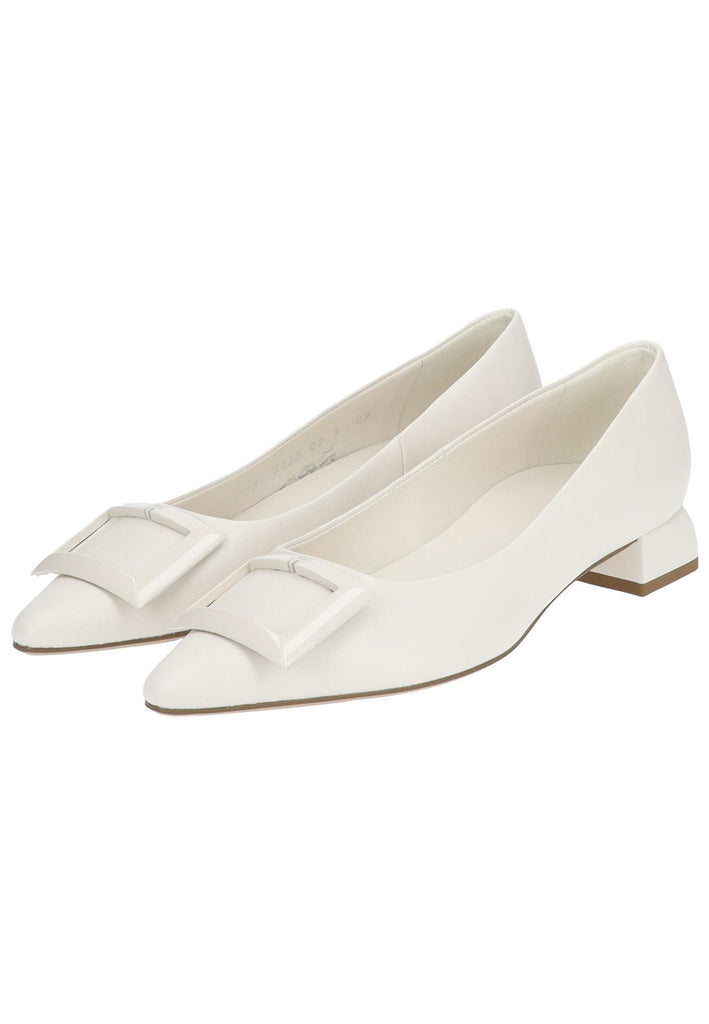 Högl Pumps Leder Creme