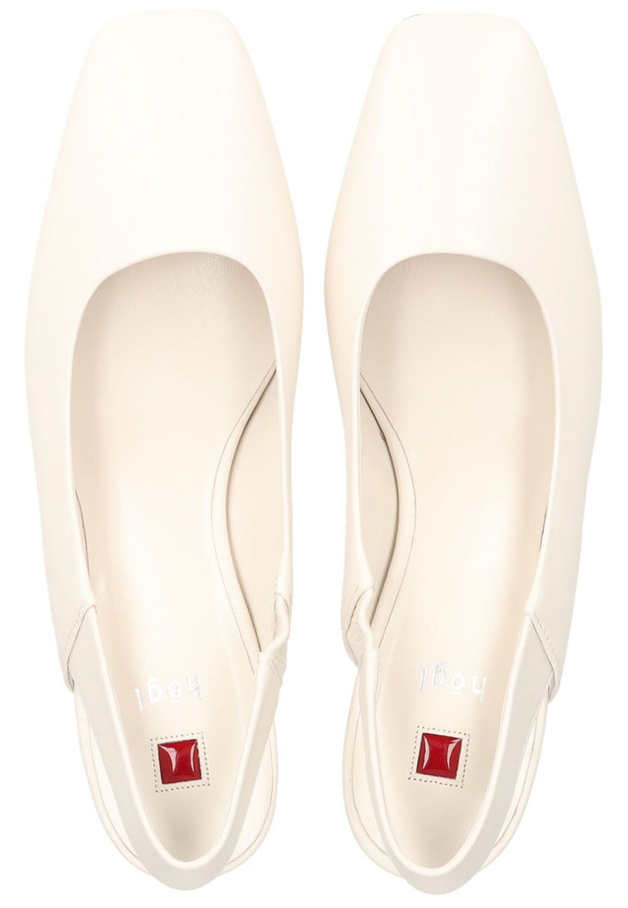 Högl Pumps Leder Creme