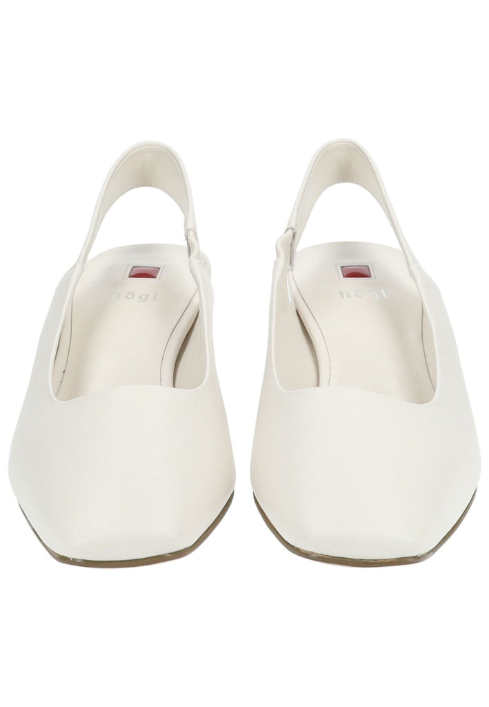 Högl Pumps Leder Creme