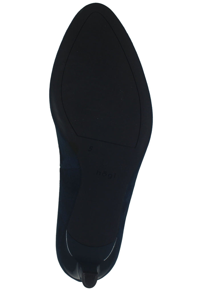 Högl Pumps Leder Dunkelblau