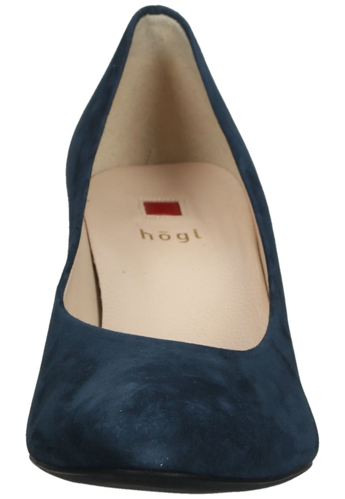 Högl Pumps Leder Dunkelblau
