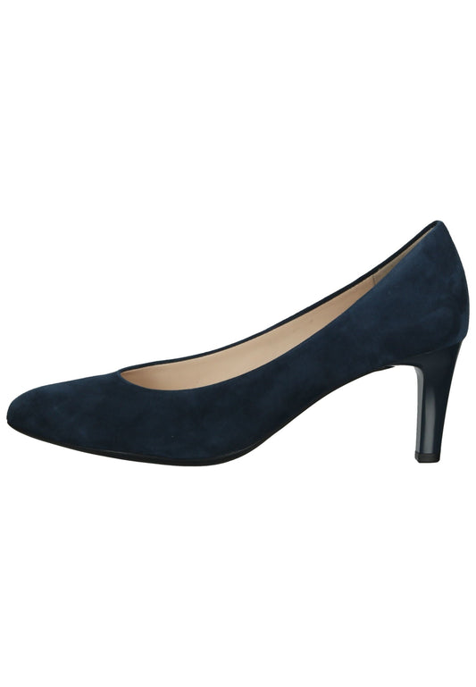 Högl Pumps Leder Dunkelblau