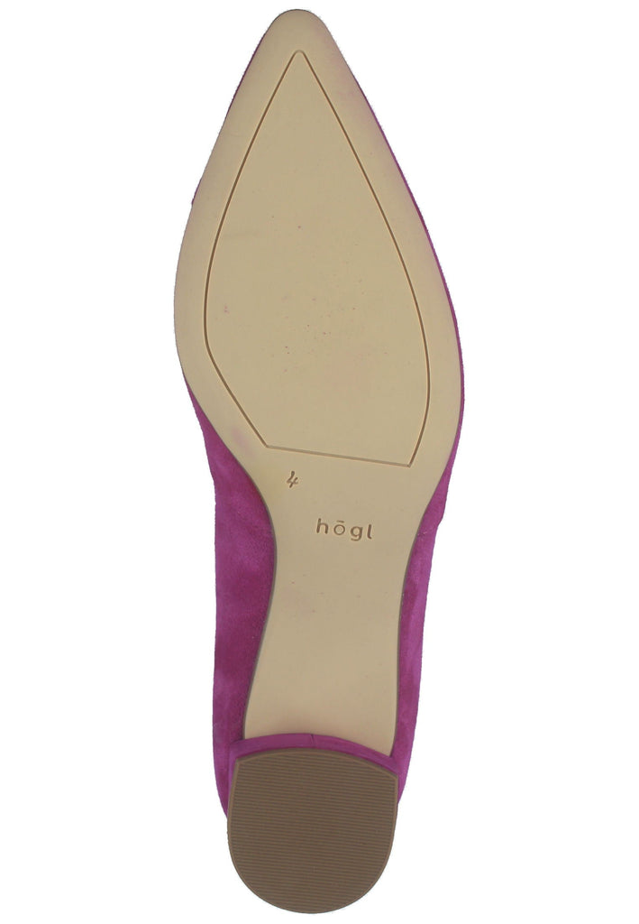 Högl Pumps Leder Fuchsia