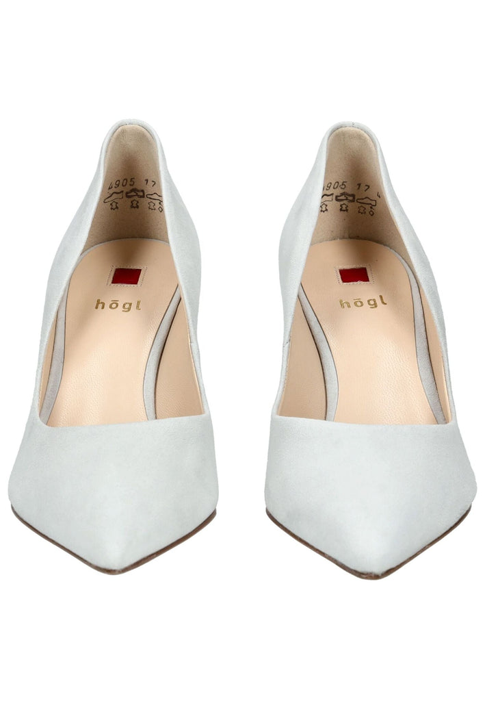 Högl Pumps Leder Hellblau