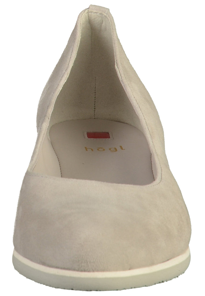 Högl Pumps Leder Hellgrau