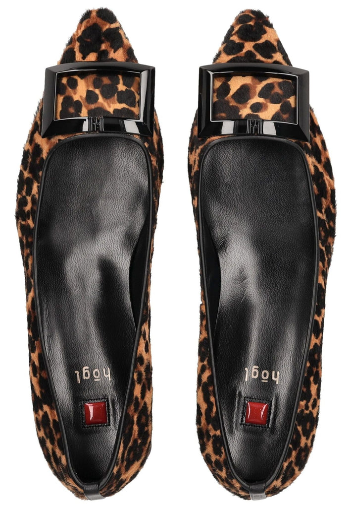 Högl Pumps Leder Leopard