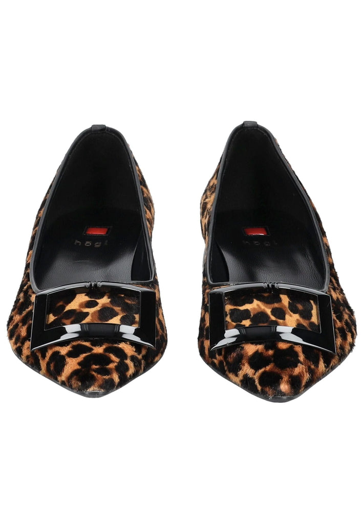 Högl Pumps Leder Leopard