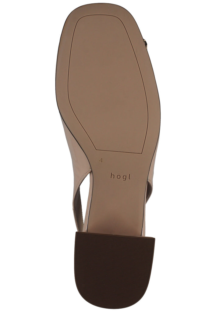 Högl Pumps Leder Nude