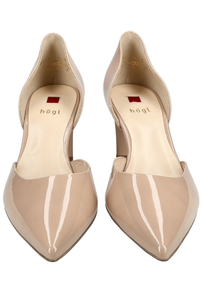 Högl Pumps Leder Nude Lack