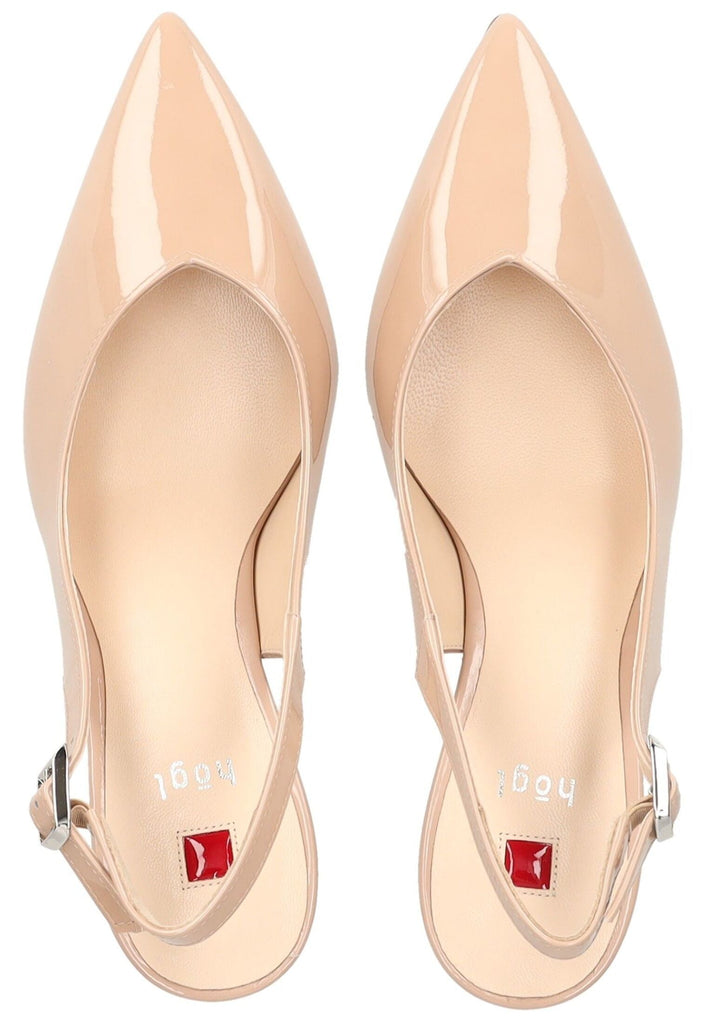 Högl Pumps Leder Nude Lack