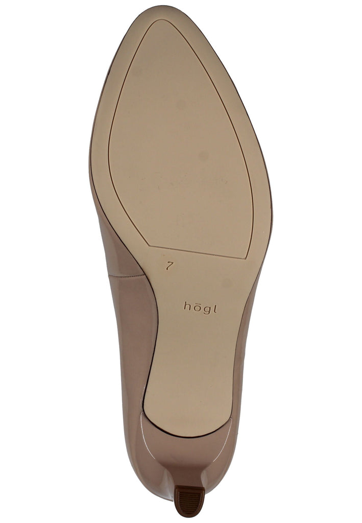 Högl Pumps Leder Nude Lack