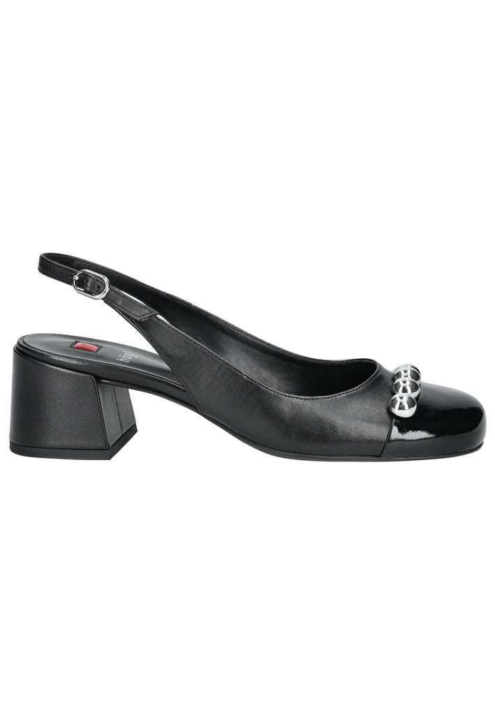 Högl Pumps Leder Schwarz