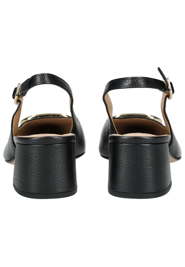 Högl Pumps Leder Schwarz